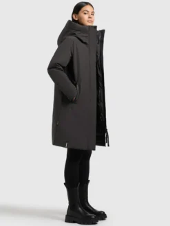 Mantel NELLEN2 WINTER GREY