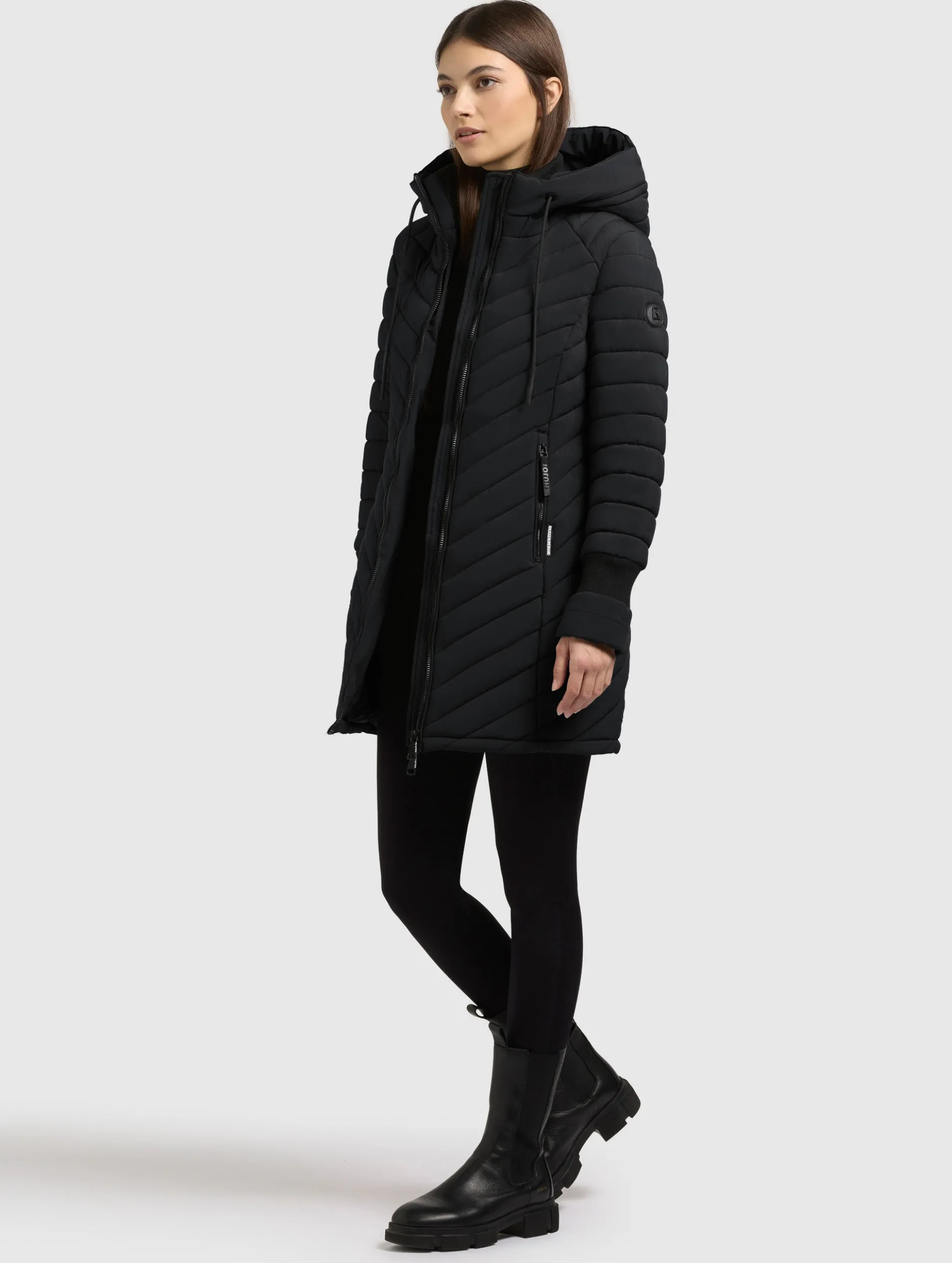 Mantel NITA4 BLACK