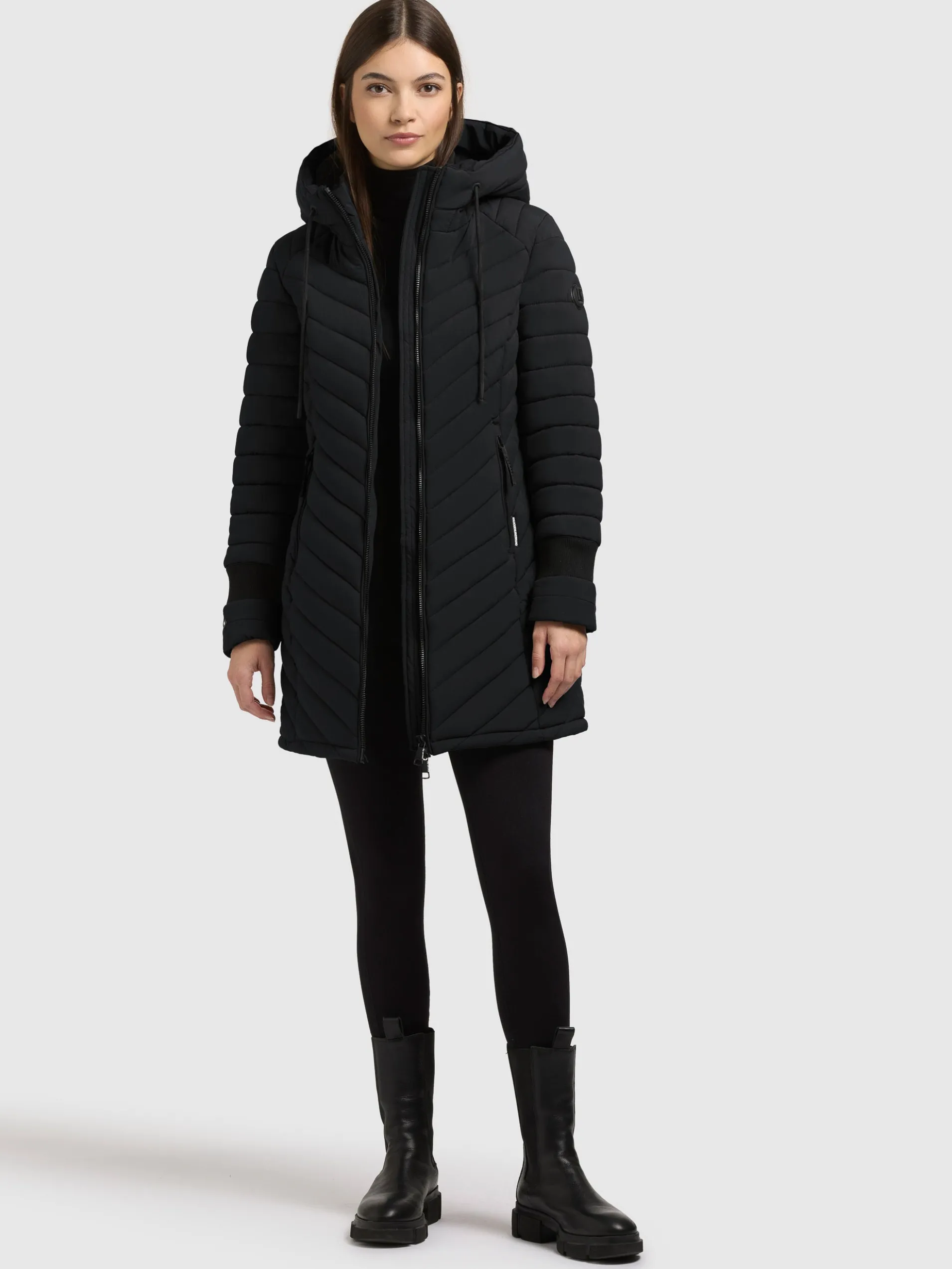 Mantel NITA4 BLACK