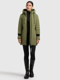 Mantel NITA4 FERN GREEN