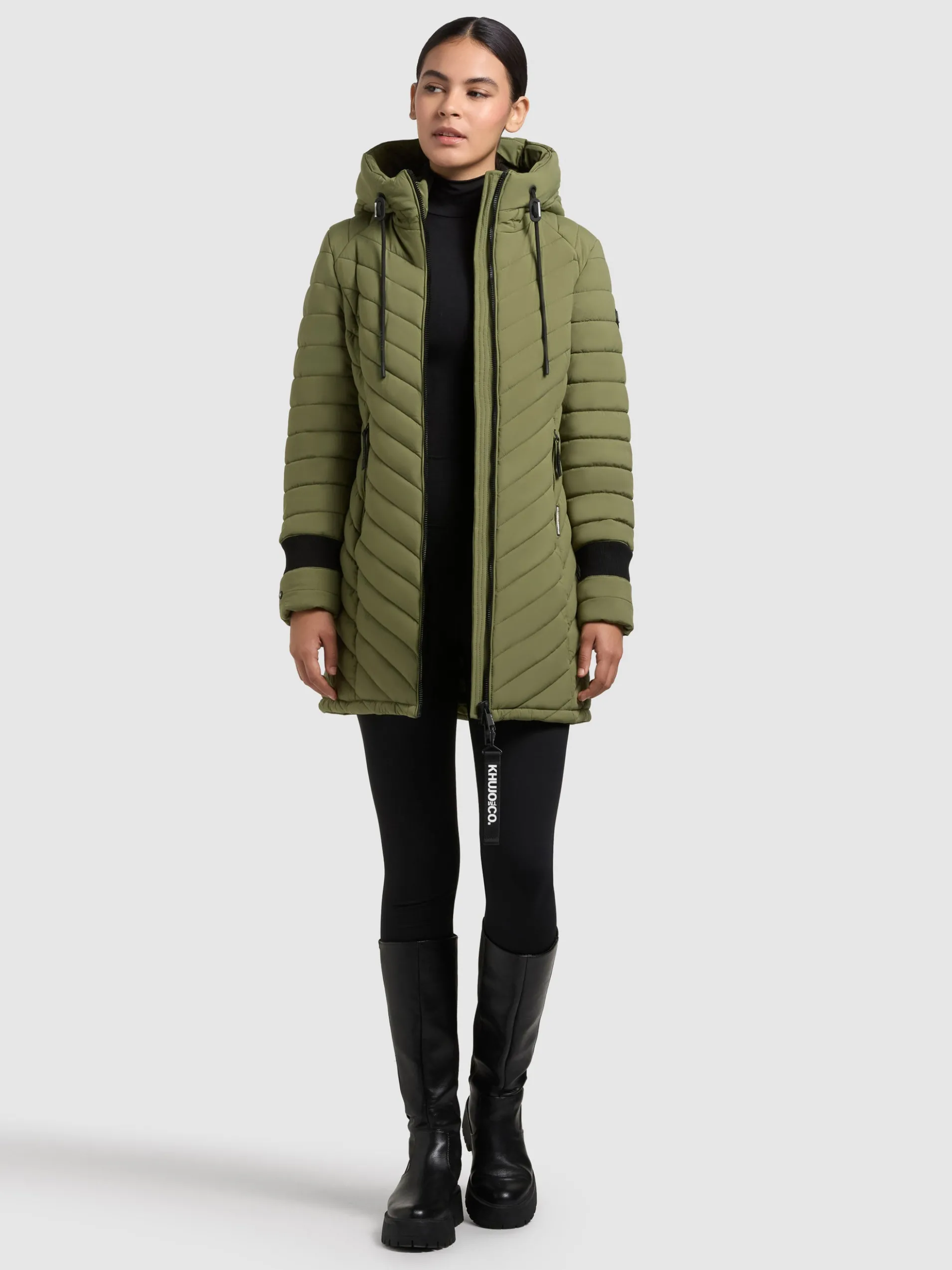 Mantel NITA4 FERN GREEN