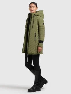 Mantel NITA4 FERN GREEN