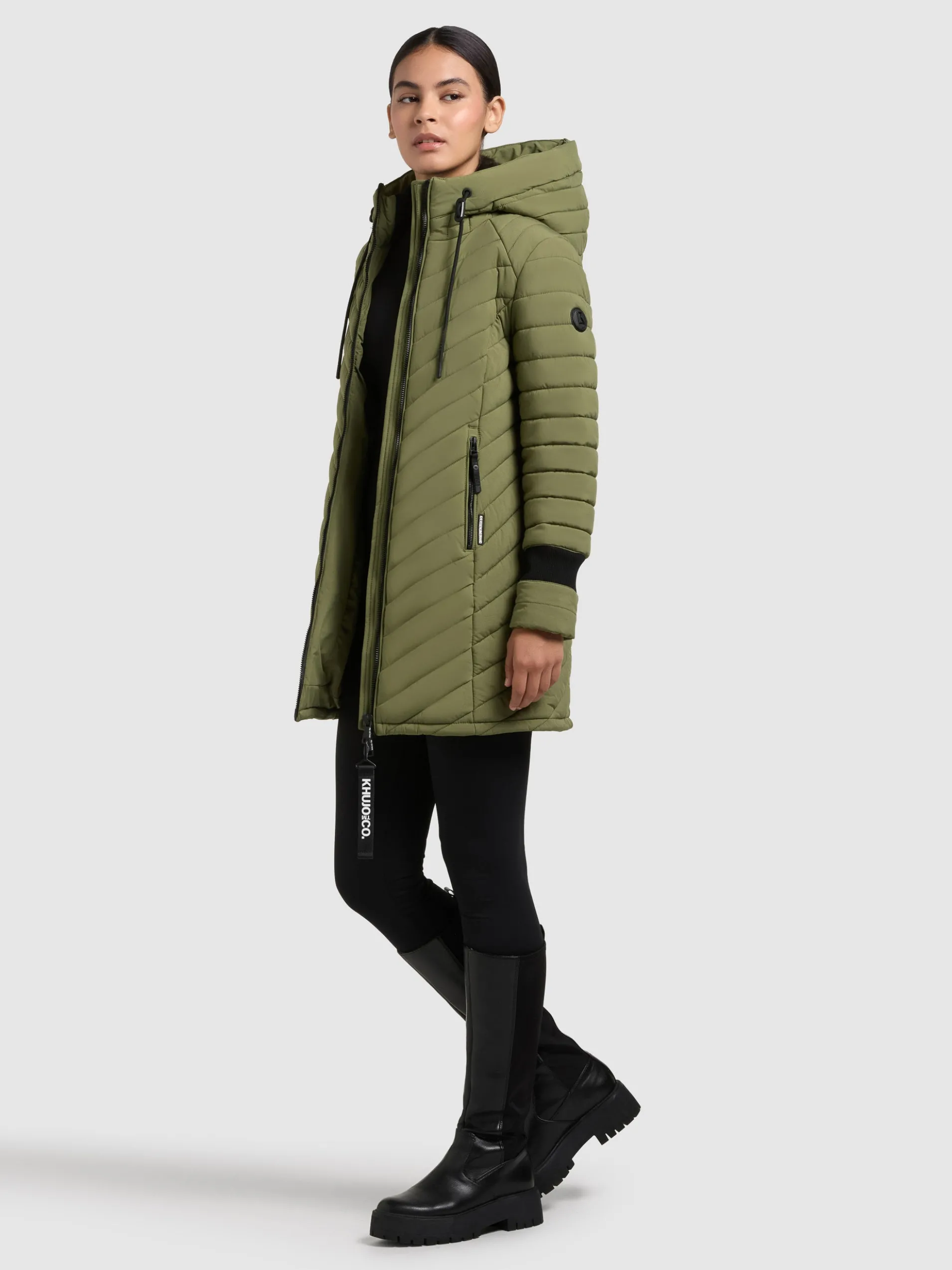 Mantel NITA4 FERN GREEN