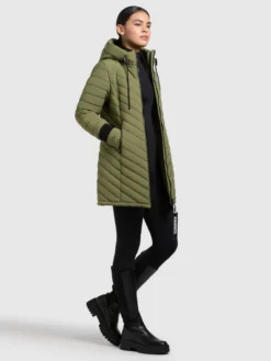 Mantel NITA4 FERN GREEN