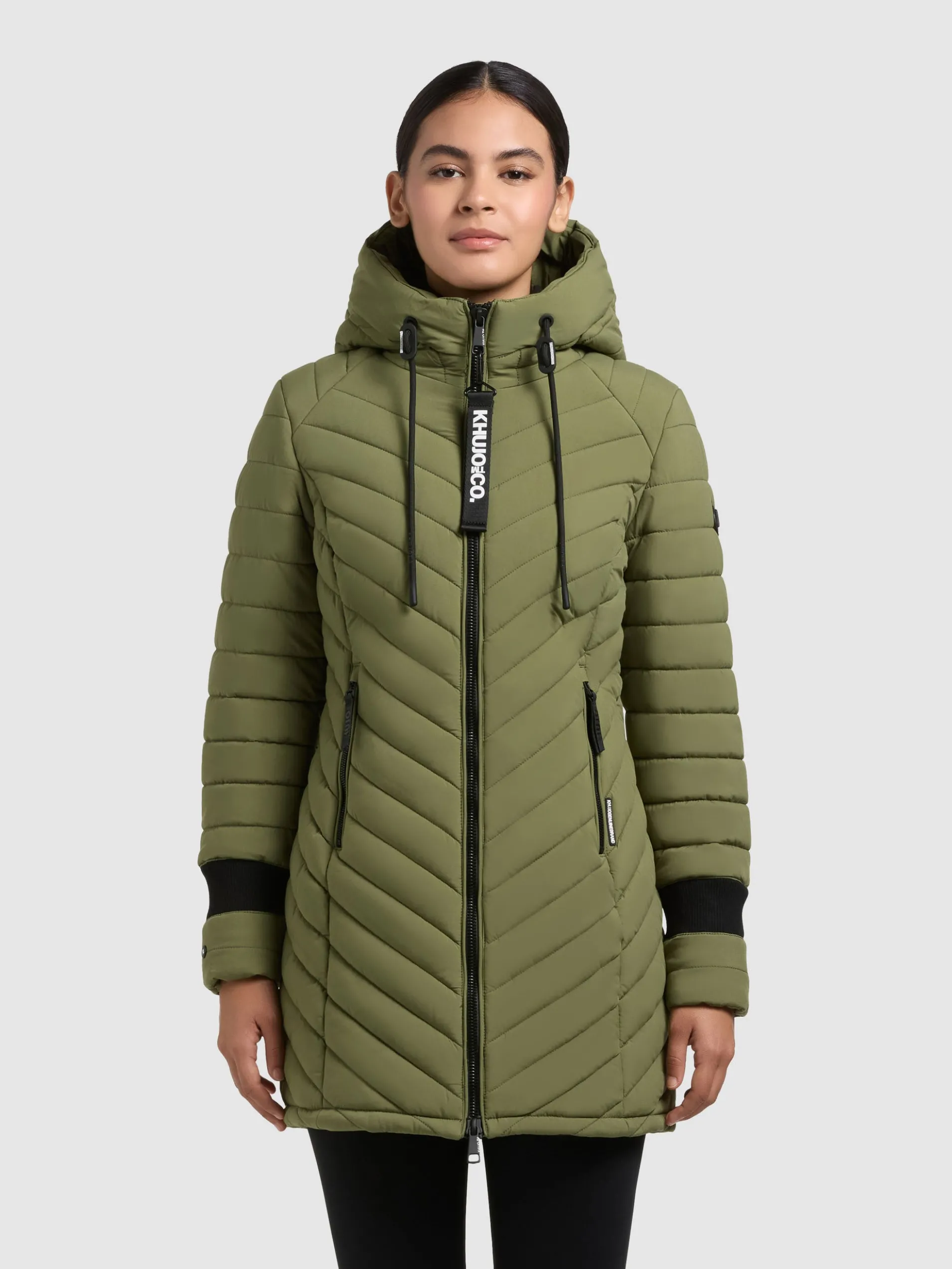 Mantel NITA4 FERN GREEN