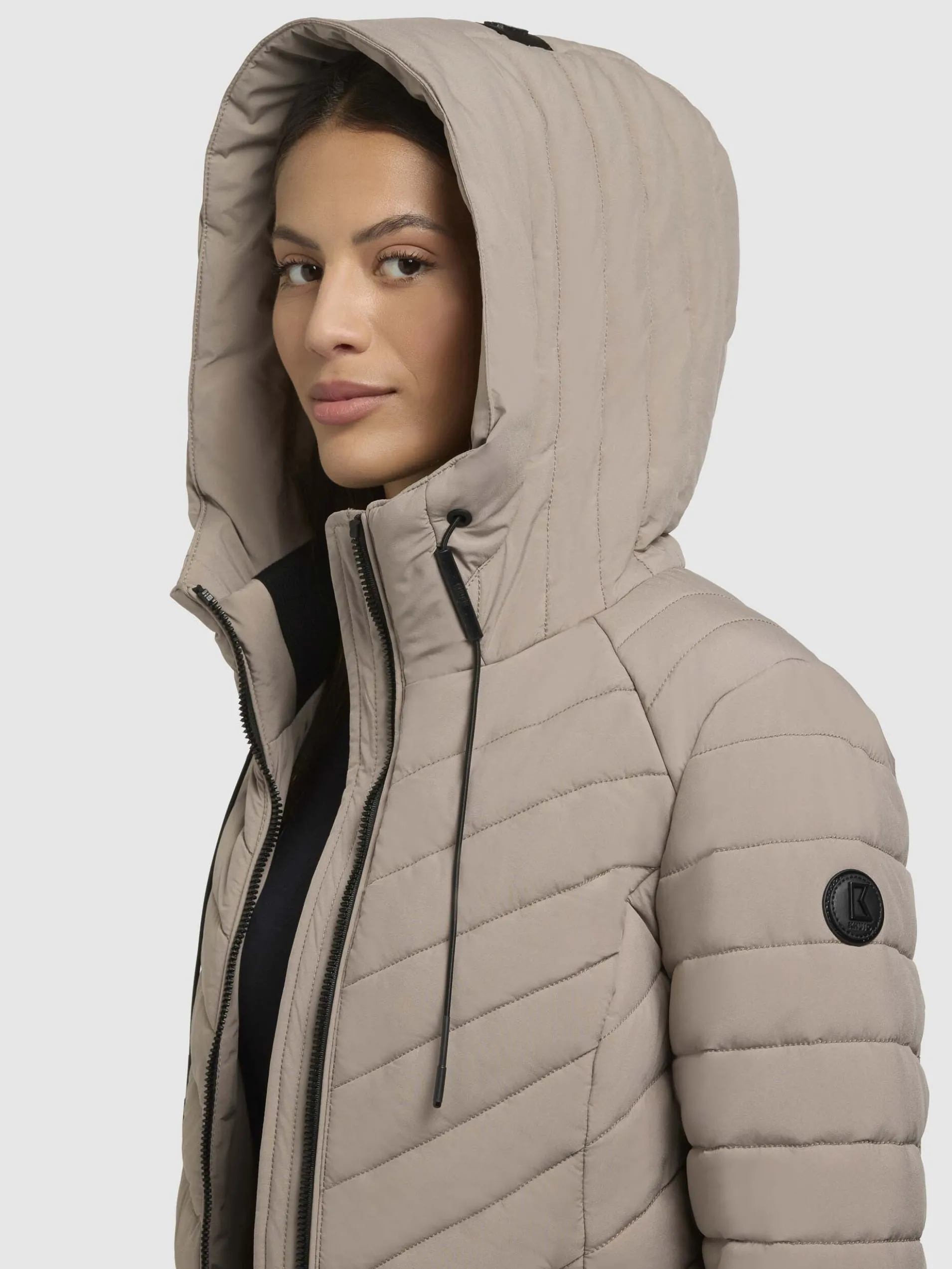 Mantel NITA3 Graubeige