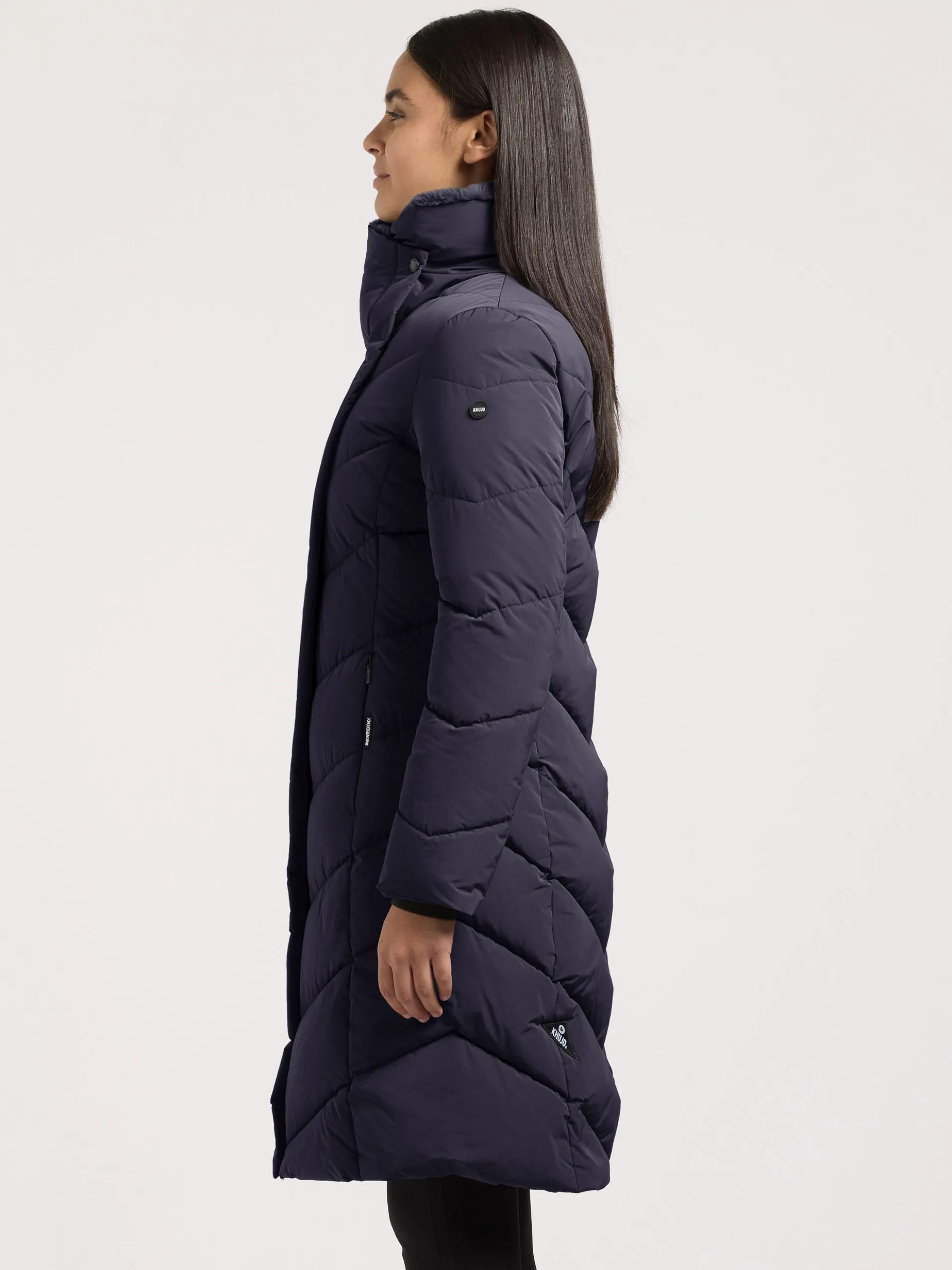 Mantel NYOMI HADAL BLUE