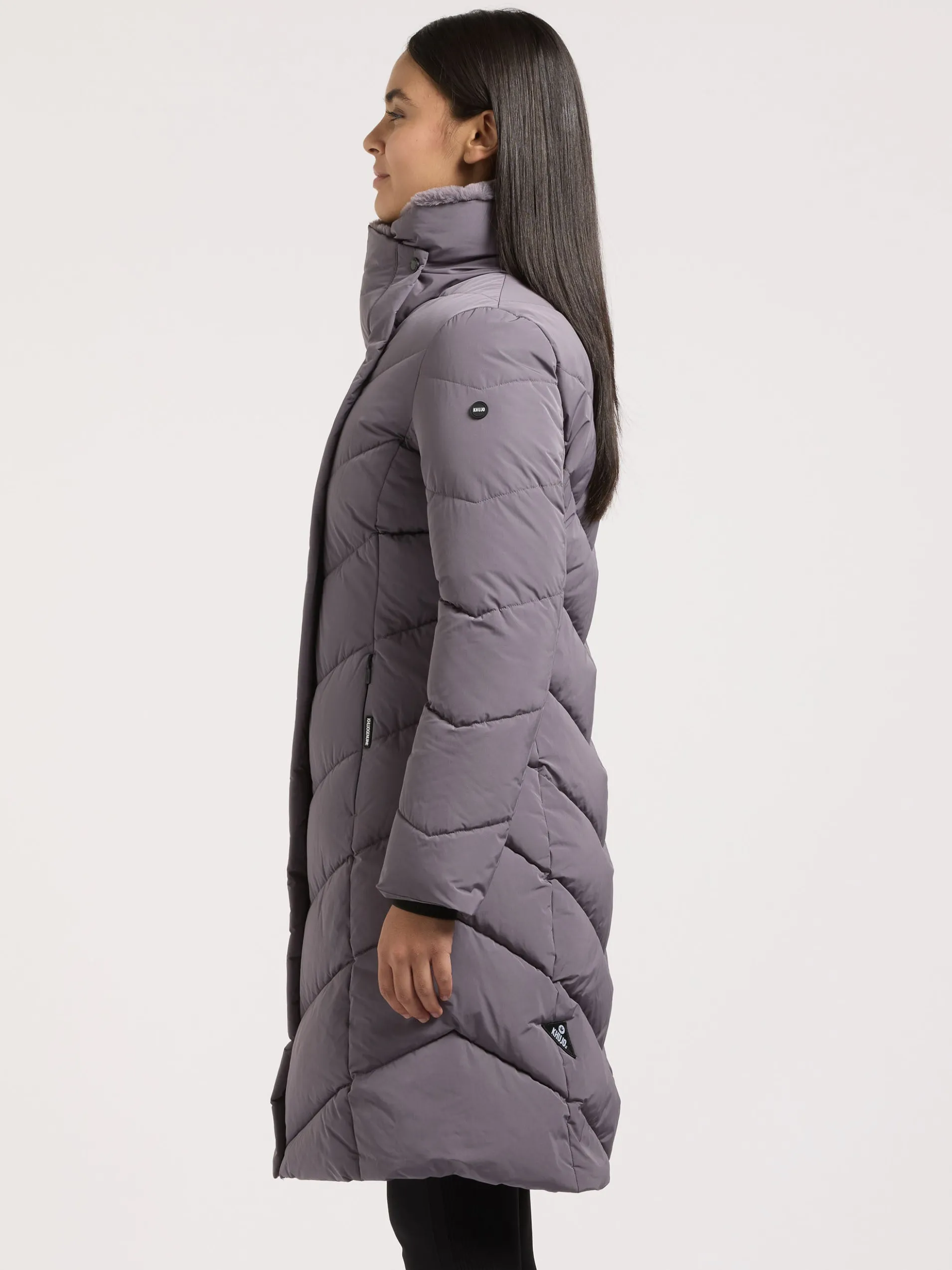 Mantel NYOMI LAVENDER FOG