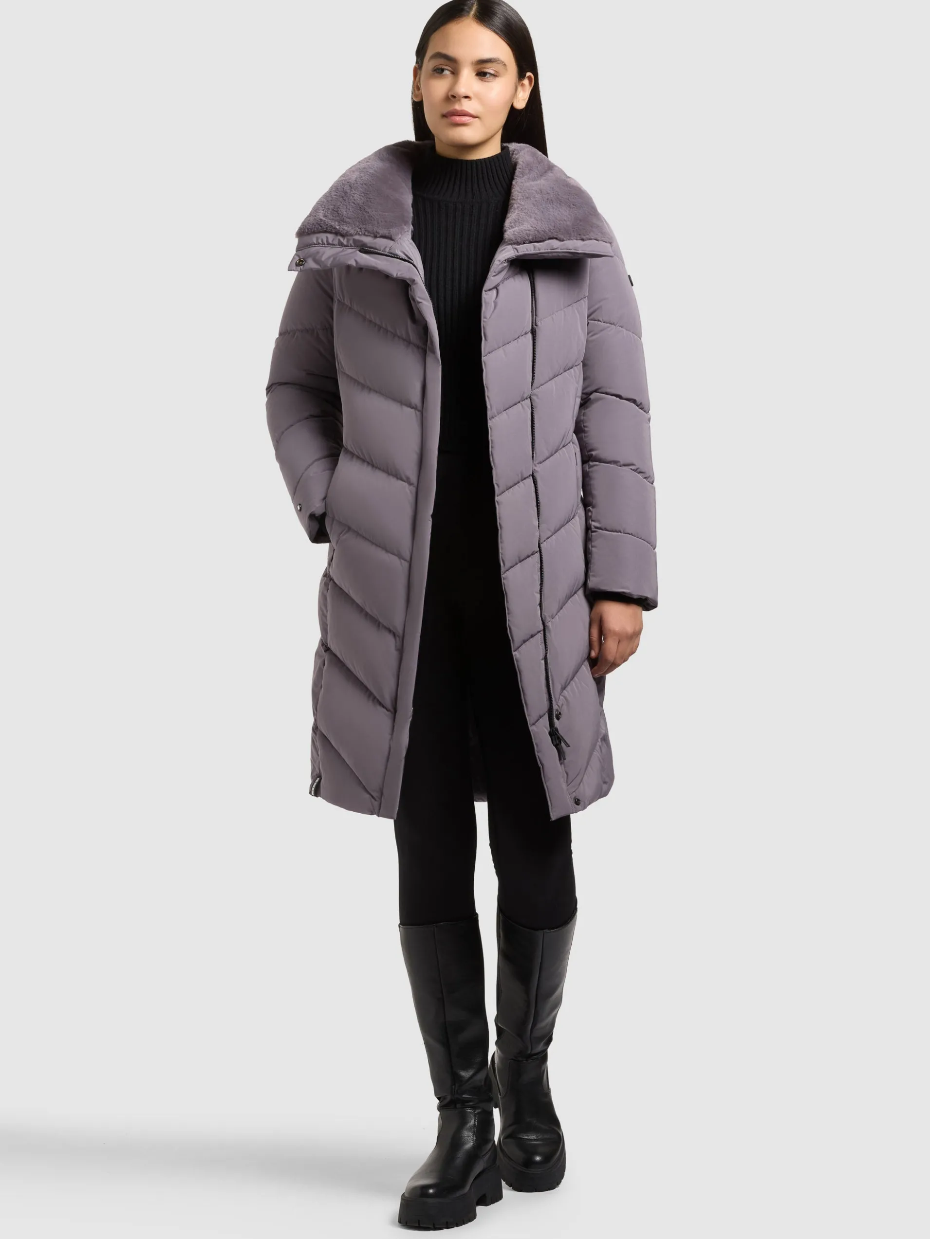 Mantel NYOMI LAVENDER FOG