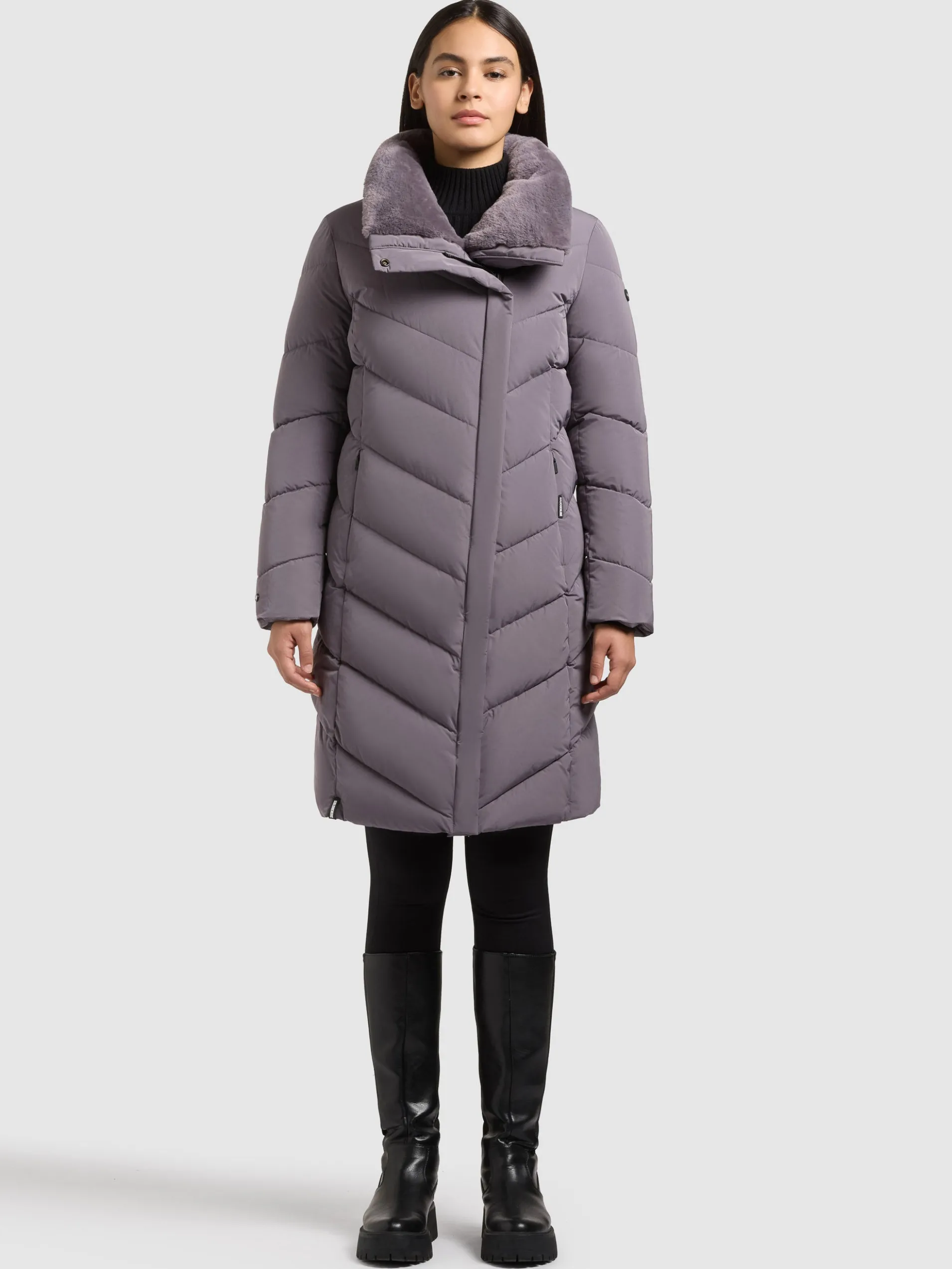 Mantel NYOMI LAVENDER FOG