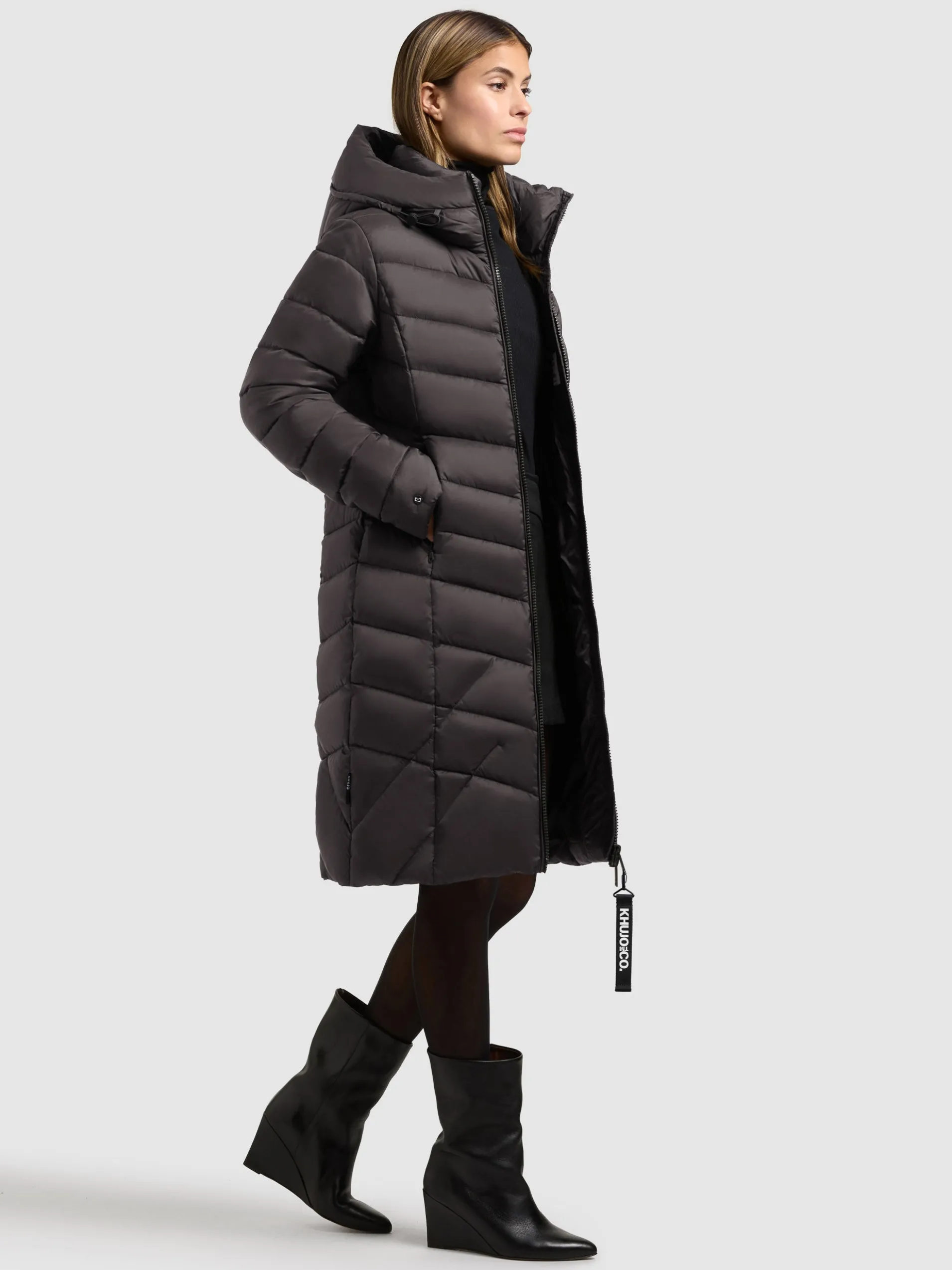 Mantel ODANA4 GRAPHITE GREY