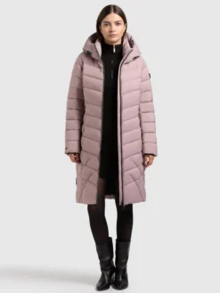 Mantel ODANA4 PALE MAUVE