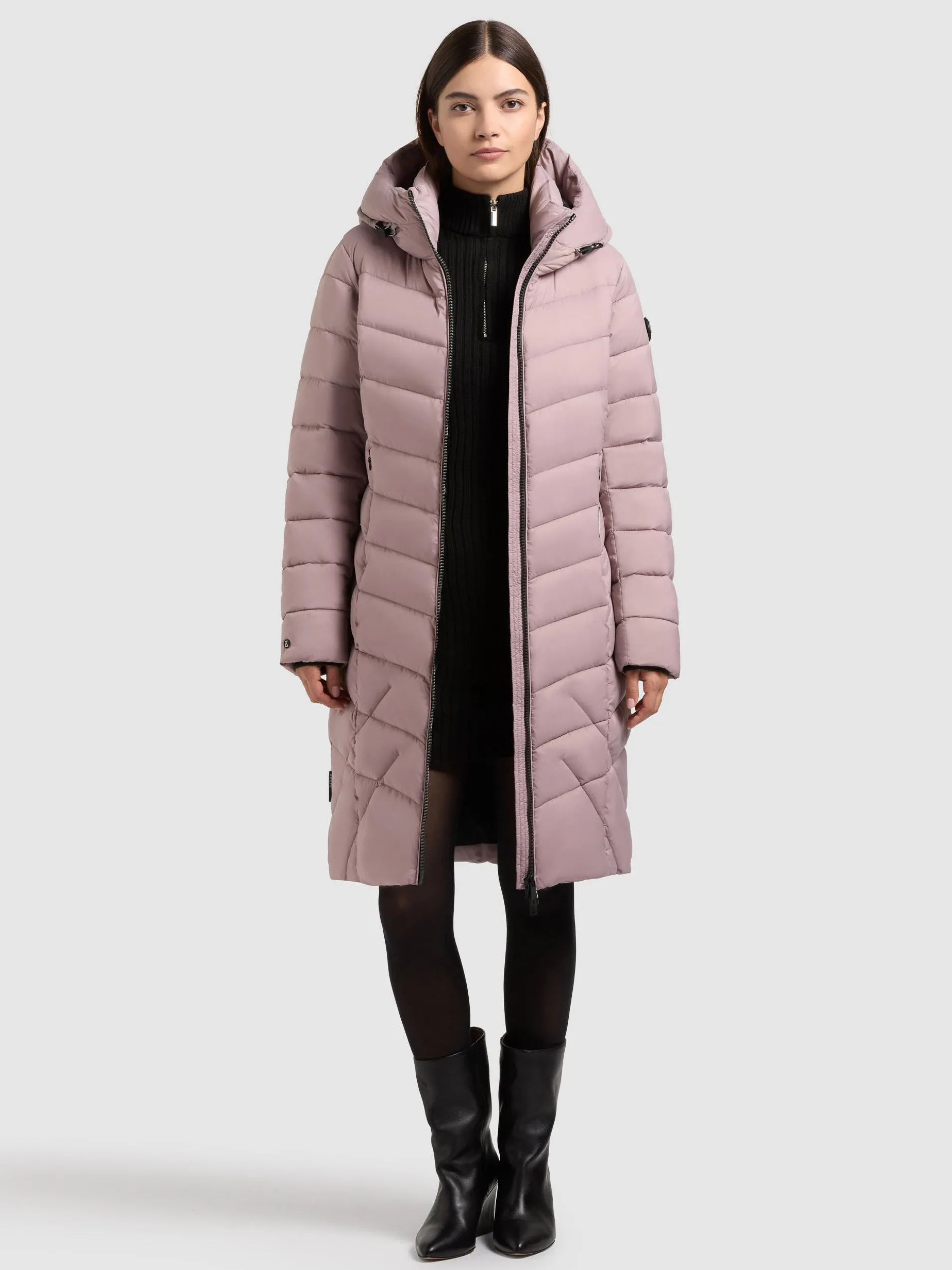 Mantel ODANA4 PALE MAUVE