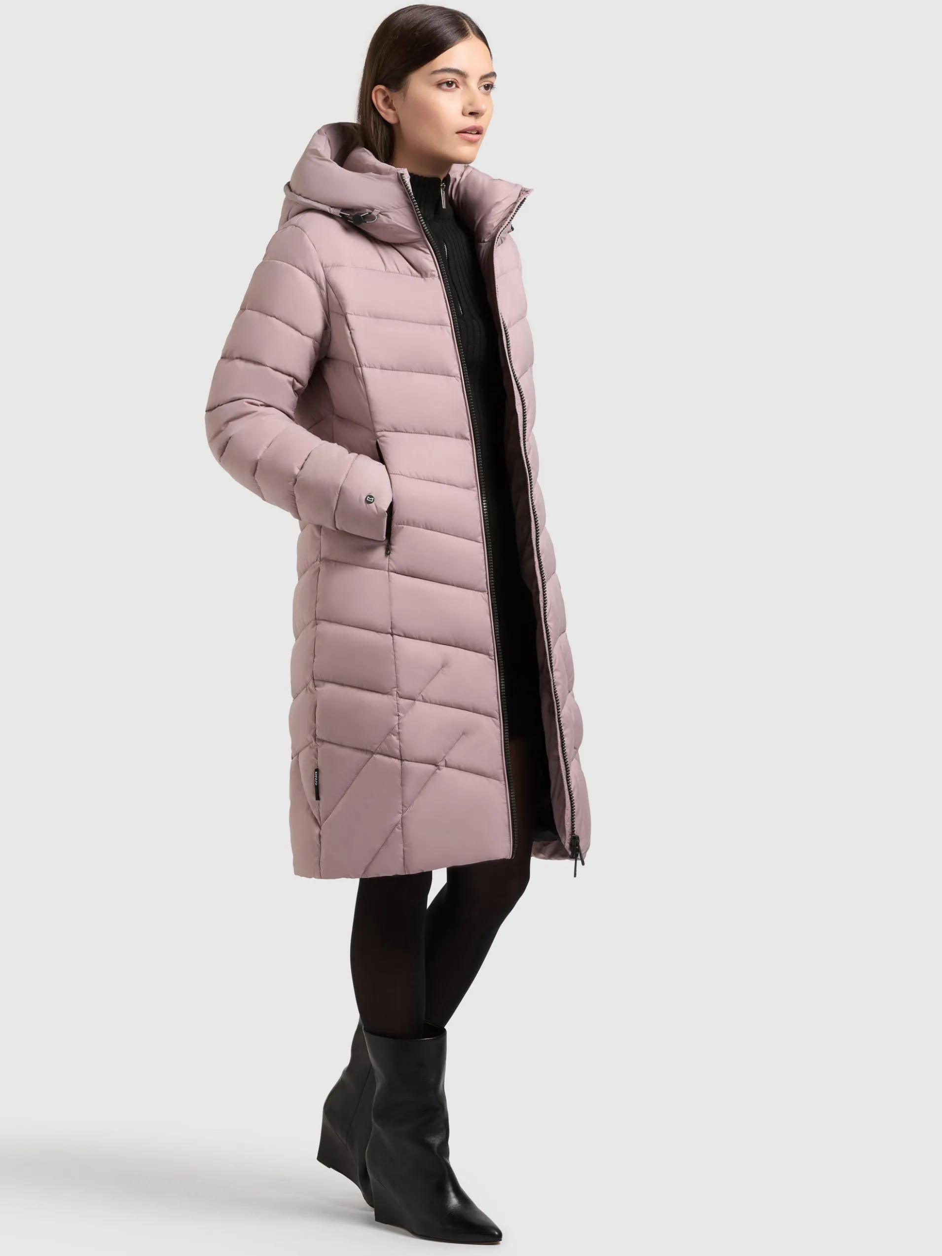 Mantel ODANA4 PALE MAUVE