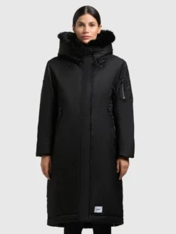 Mantel OLIVA BOMBER BLACK