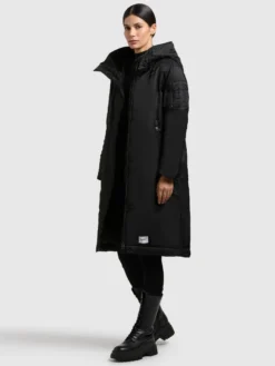 Mantel OLIVA BOMBER BLACK