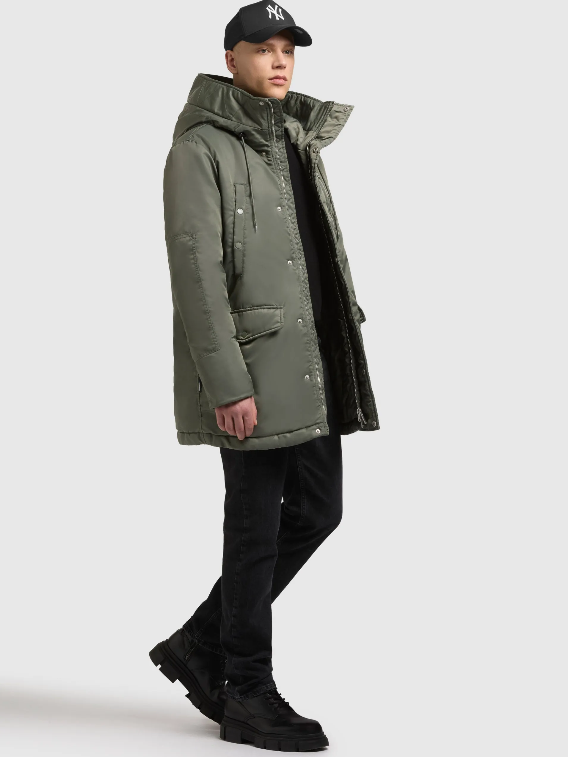 Mantel PAKPAO SAGE GREEN