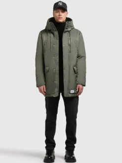 Mantel PAKPAO SAGE GREEN