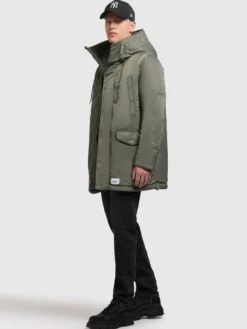 Mantel PAKPAO SAGE GREEN