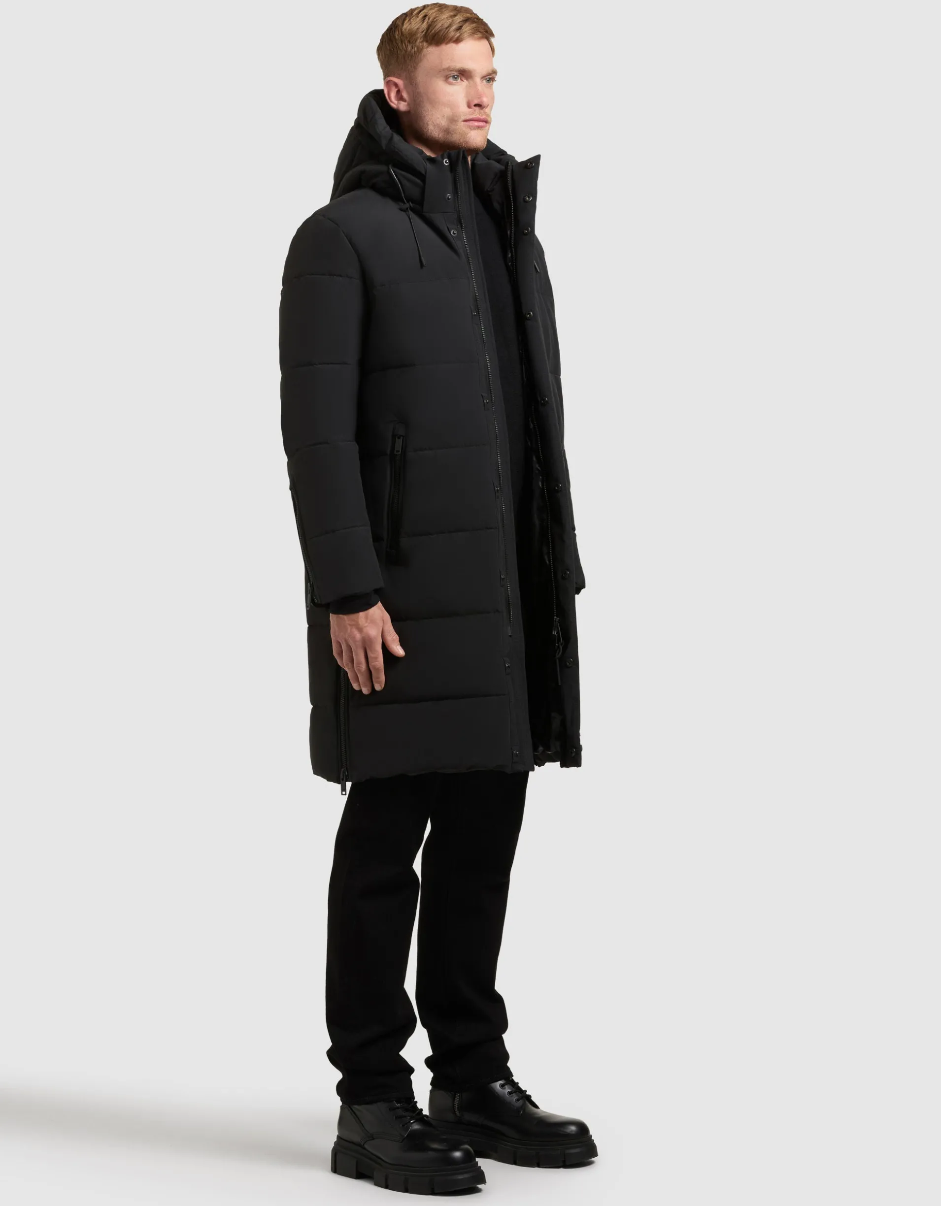 Mantel PIKE BLACK