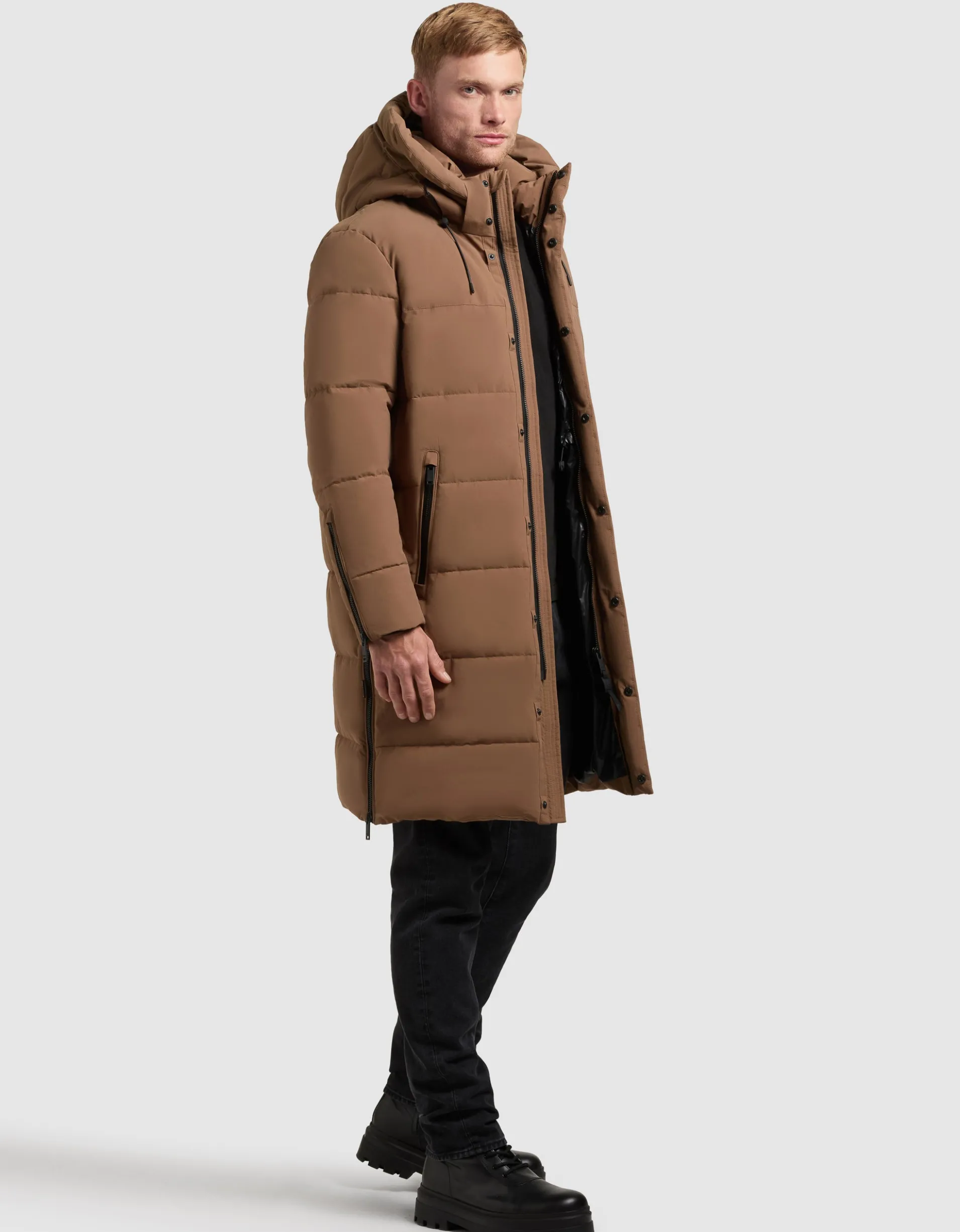 Mantel PIKE RUST BROWN