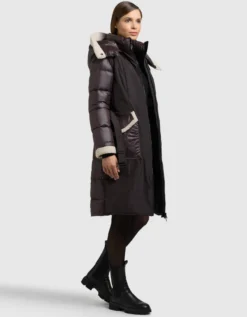 Mantel POPPY MOODY PLUM