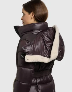 Mantel POPPY MOODY PLUM