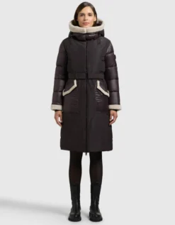 Mantel POPPY MOODY PLUM