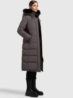 Mantel PORDE2 GRAPHITE GREY