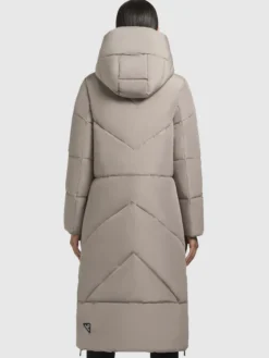 Mantel PRAYCE Graubeige