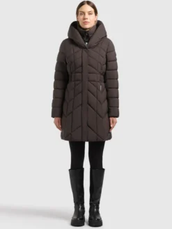 Mantel PURCH - 2IN1 (Einsatz herausnehmbar) MOODY PLUM