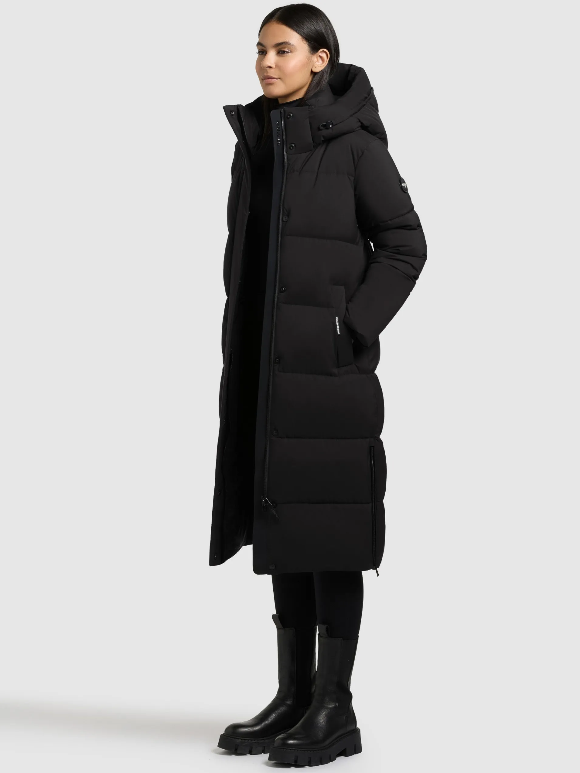 Mantel RACHEL2 MATT BLACK