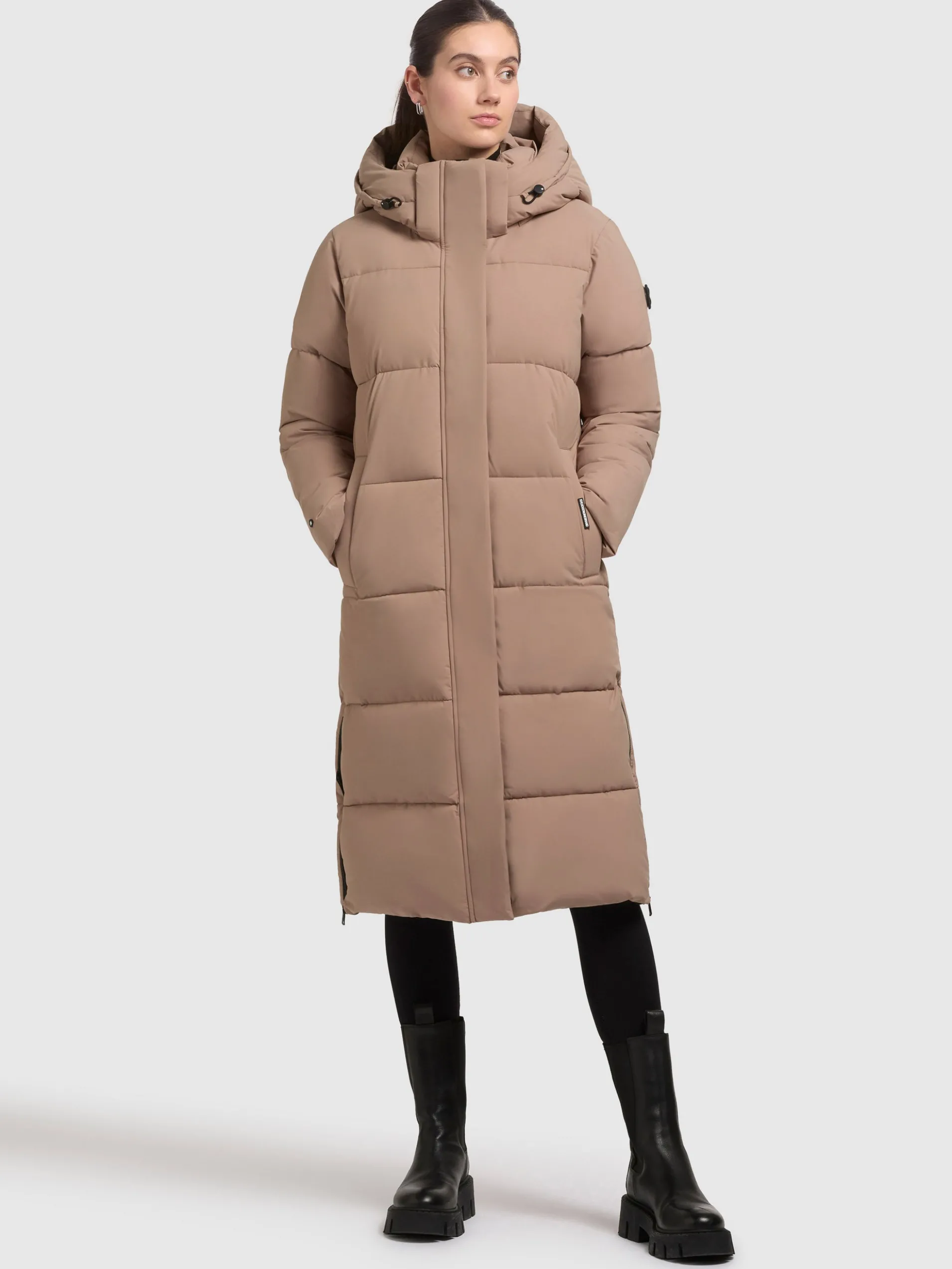 Mantel RACHEL2 MATT COOKIE BEIGE