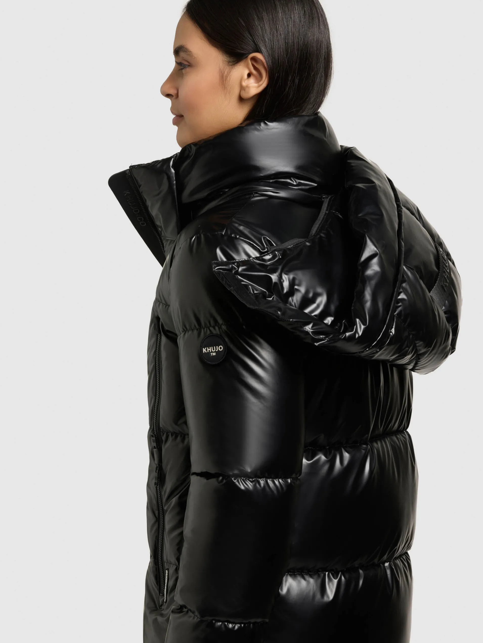 Mantel RUBINA2 SHINY BLACK