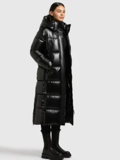 Mantel RUBINA2 SHINY BLACK