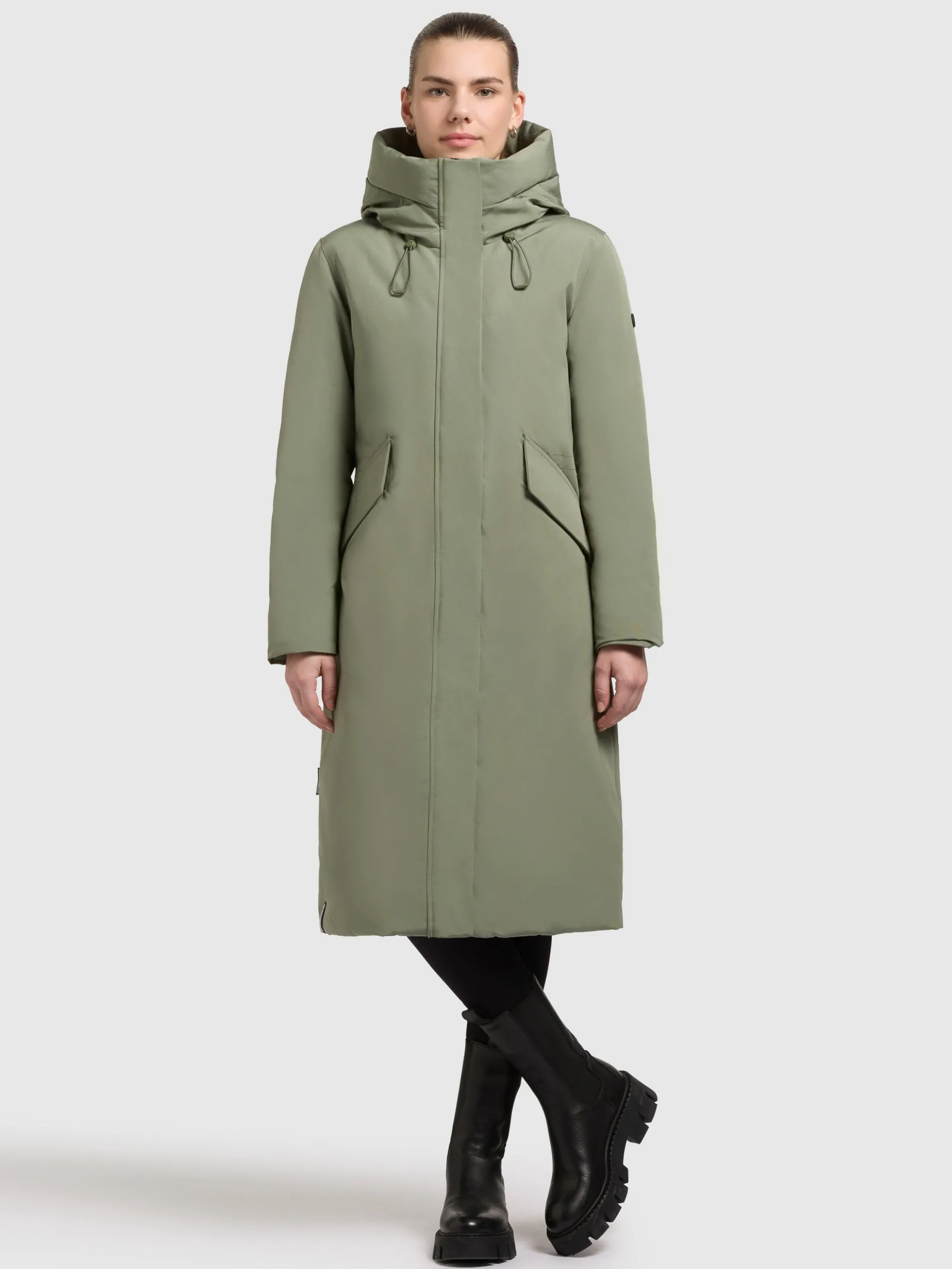 Mantel SANTINI MUTED GREEN