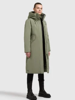 Mantel SANTINI MUTED GREEN