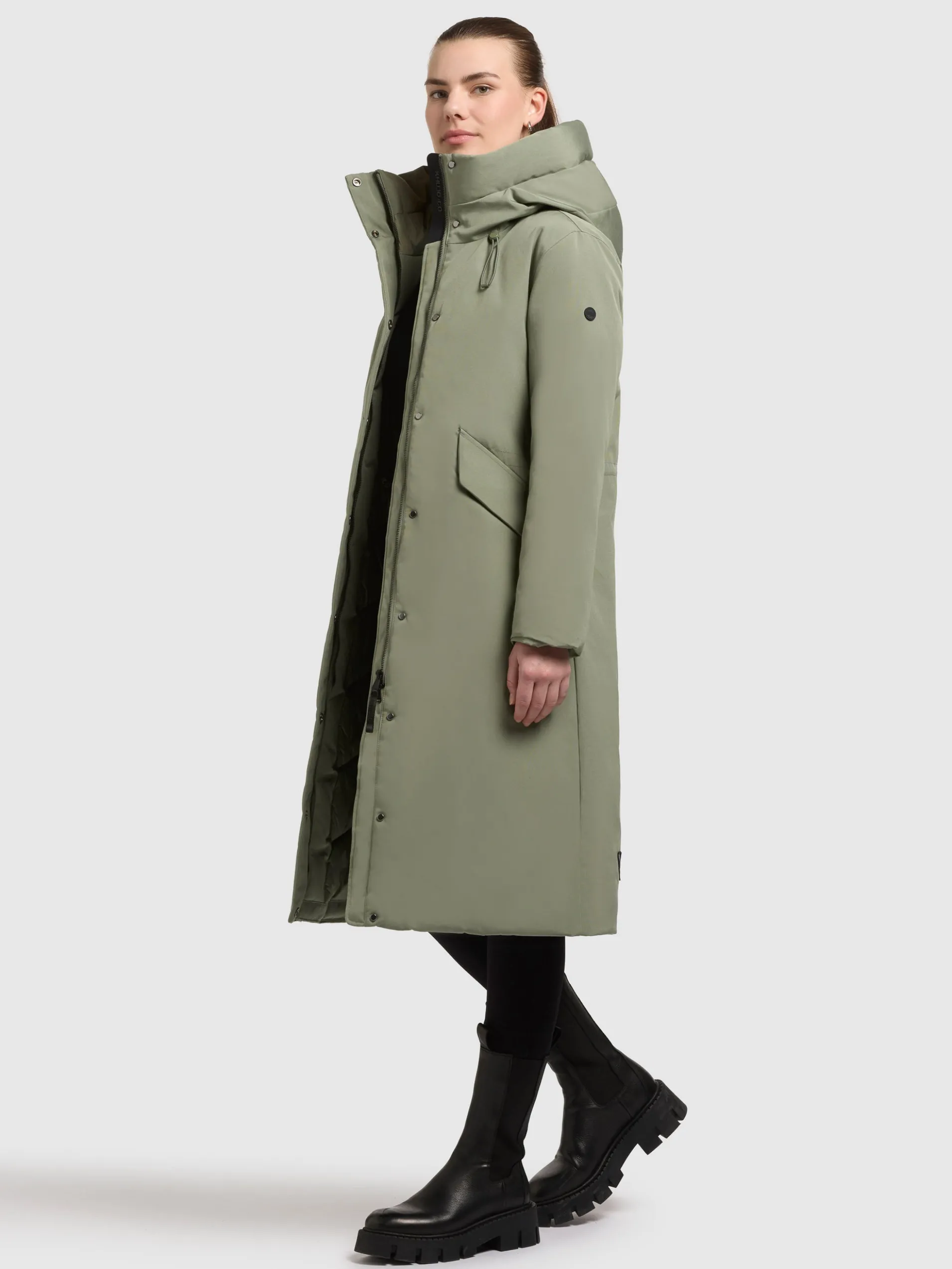 Mantel SANTINI MUTED GREEN
