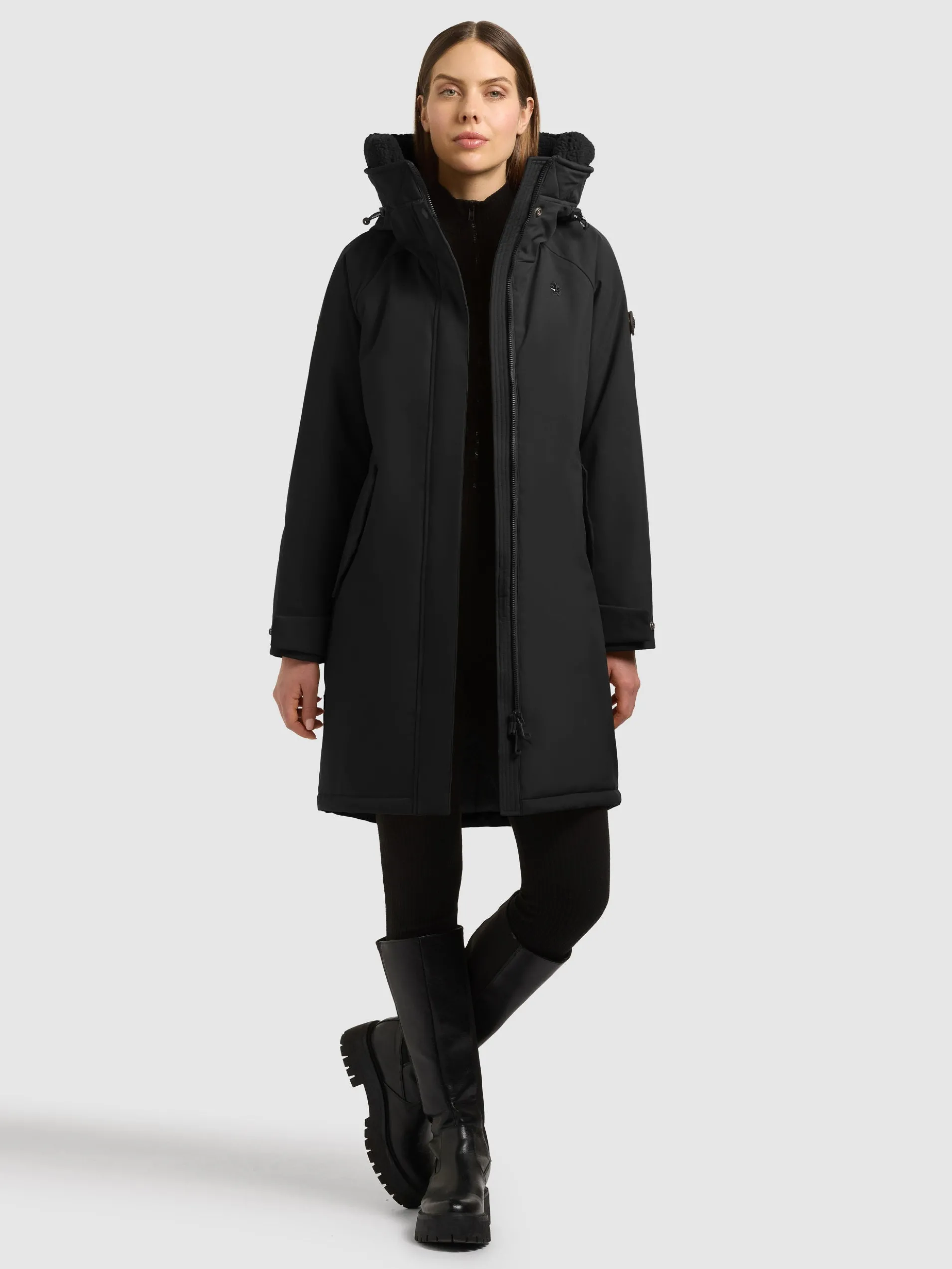Mantel SEMIE4 BLACK
