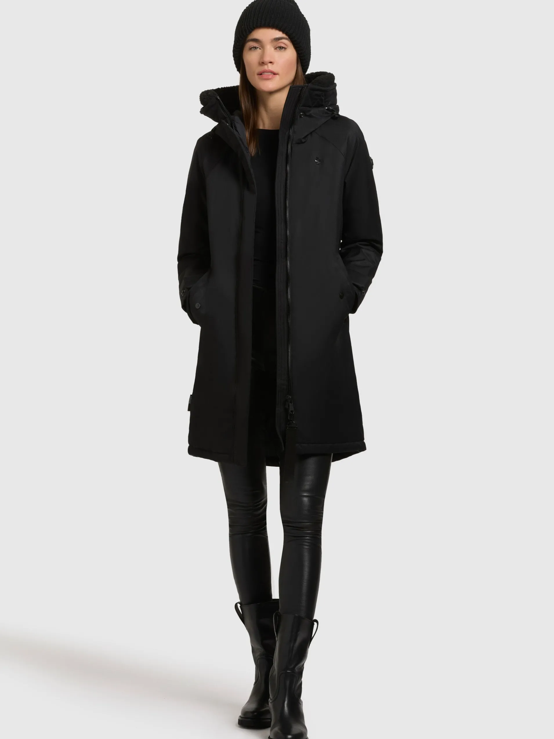 Mantel SEMIE2 Schwarz