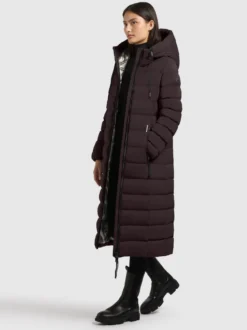 Mantel SIMMIE2 MOODY PLUM