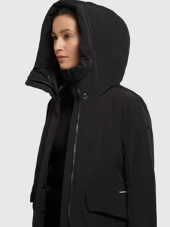 Mantel SINA BLACK