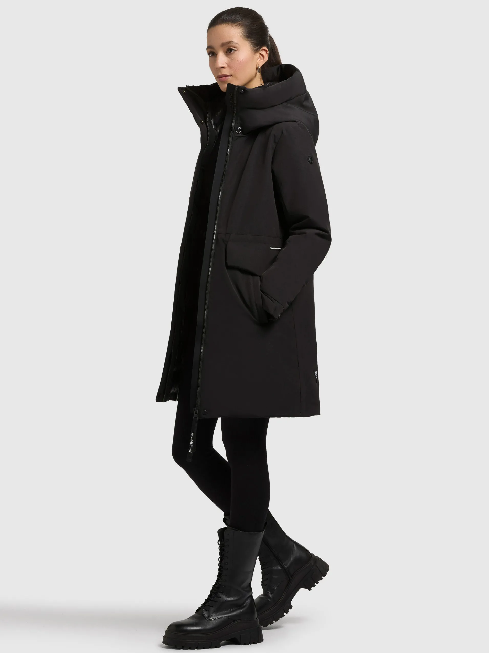 Mantel SINA BLACK