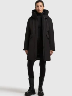 Mantel SINA BLACK