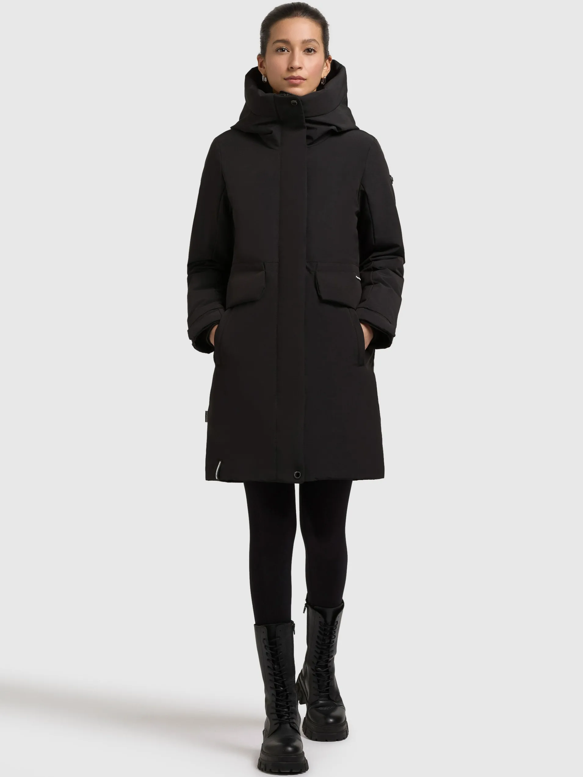 Mantel SINA BLACK