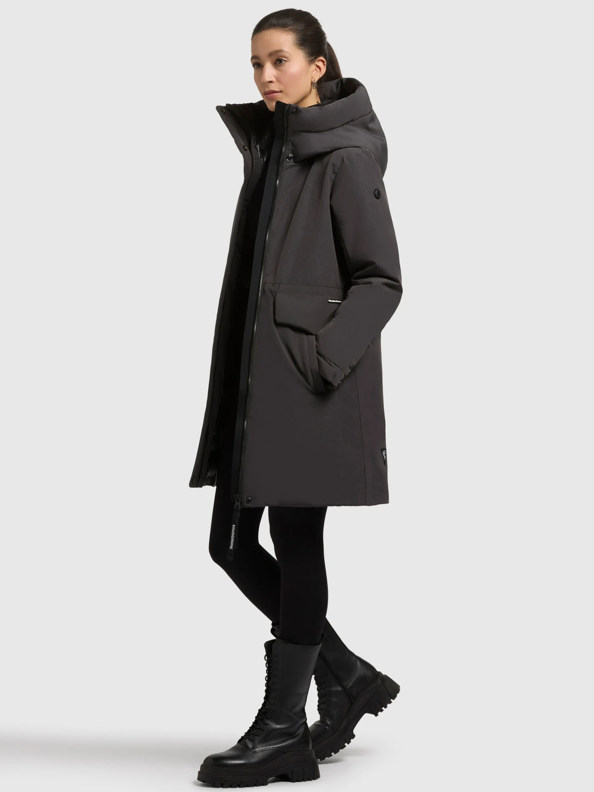 Mantel SINA WINTER GREY