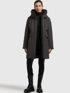 Mantel SINA WINTER GREY