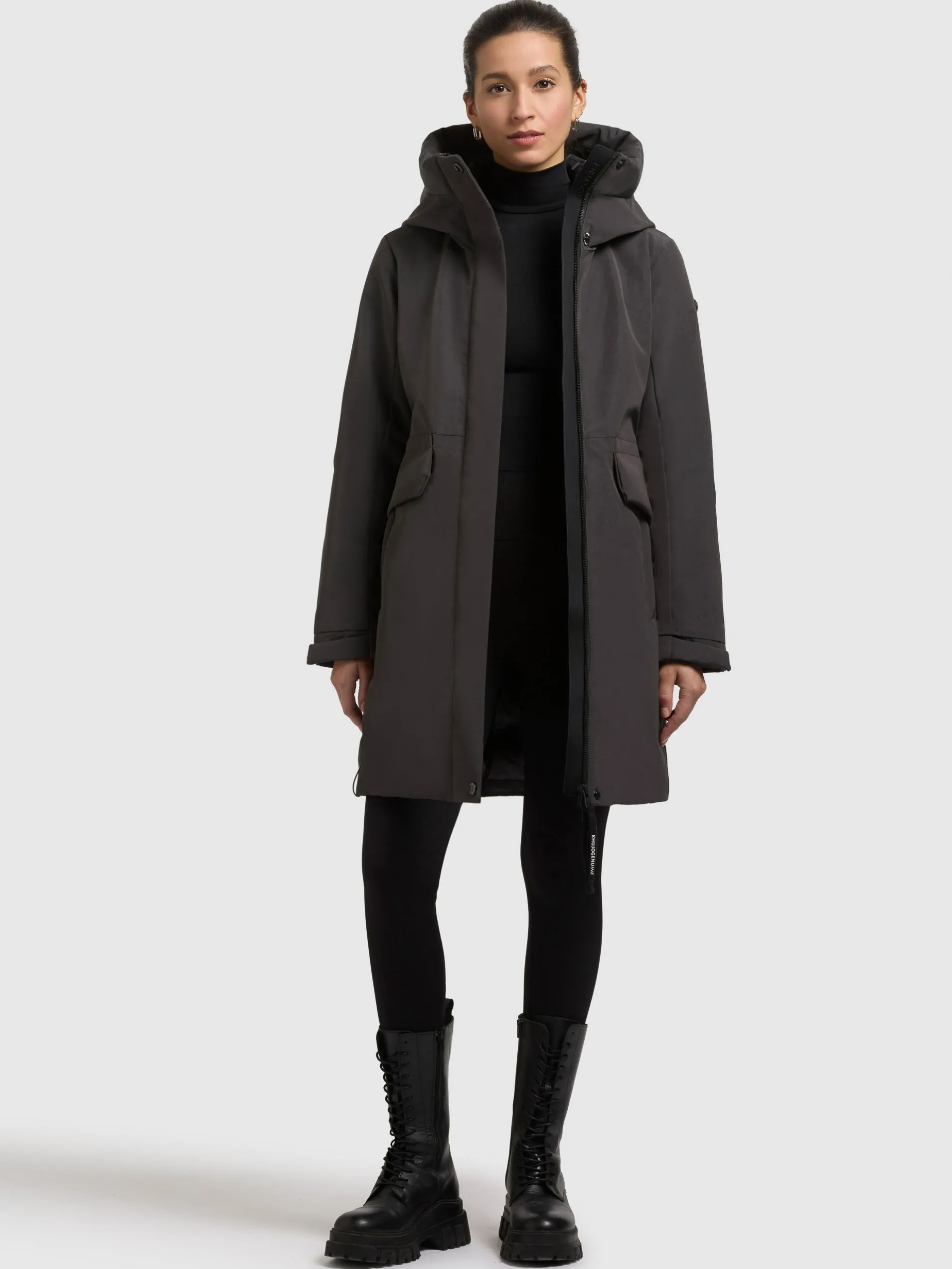 Mantel SINA WINTER GREY