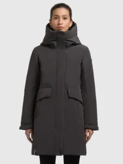 Mantel SINA WINTER GREY