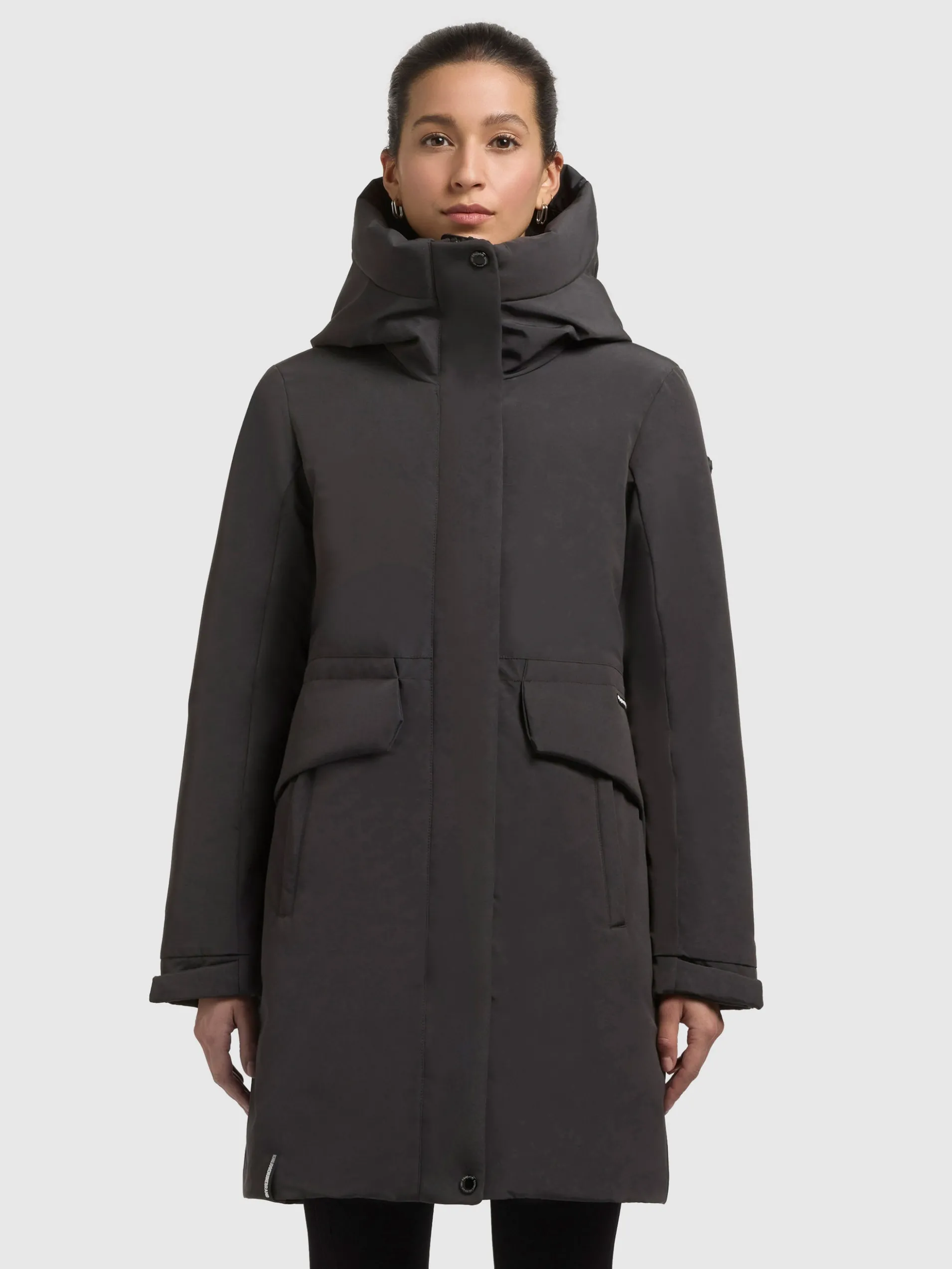 Mantel SINA WINTER GREY